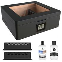 Estojo para umidor ELEGANCE MAG Black 20-30 Cigar Digital