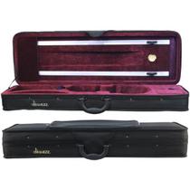 Estojo para Violino Retangular Orquezz Térmico 4/4 Interior Vinho Estojo para Violino Retangular Orquezz Térmico 4/4 Interior Vinho
