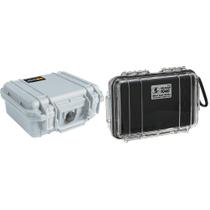 Estojo Pelican 1200 com Espuma Prateada e Microcapa 1040 Estojo Pelican 1200 com Espuma Prateada e Microcapa 1040