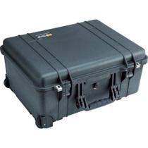 Estojo Pelican 1560 com espuma, estanque, preto
