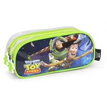 Estojo Penal Escolar 2 Compartimentos Toy Story Luxo VD Estojo Penal Escolar 2 Compartimentos Toy Story Luxo VD