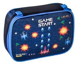 Estojo Penal Gamer Start Azul Infantil 36 lápis Menino Estojo Penal Gamer Start Azul Infantil 36 lápis Menino