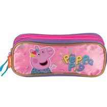 Estojo Peppa Dots Infantil Colorido Sestini