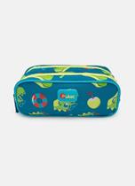 Estojo pequeno duplo jaca relax azul petroleo puket Estojo pequeno duplo jaca relax azul petroleo puket