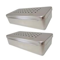 Estojo Perfurado Econox 20X10X5 Kit 2Un Fami Estojo Perfurado Econox 20X10X5 Kit 2Un Fami