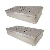 Estojo perfurado econox 28x14x6 kit 2un fami tamanho:28x14x6
