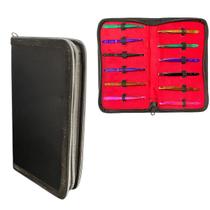 Estojo Pinças Porta Sobrancelhas Designer Cílios Extensão