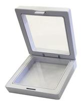 Estojo Plastico Branco Pulseira Berloque 11X11Cm