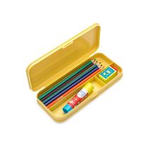 Estojo Plastico Com Divisorias Colorido - Leo e Leo Estojo Plastico Com Divisorias Colorido - Leo e Leo