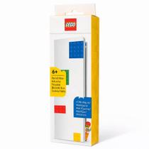 Estojo Plástico e Minifigura Lego - Jandaia Estojo Plástico e Minifigura Lego - Jandaia