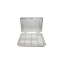 Estojo Plástico nº 2 com 7 Divisórias - Fishtex