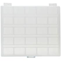 Estojo Plástico Organizador Bobina Carretilha Costura Patch.