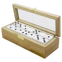Estojo / Porta Dominó em Madeira - Botticelli - Cód. 612