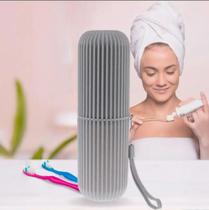 Estojo Porta Escova De Dente Viagem Bolsa Escola 1uni