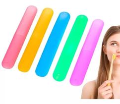 Estojo Porta Escova De Dentes Para Viagem Higiene Dental