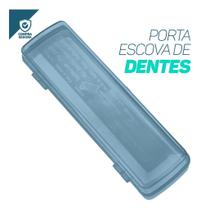 Estojo Porta Escova De Dentes Portatil Plástico Viagem Cores - Sanremo