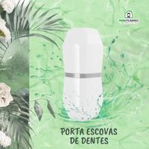 Estojo Porta Escova e Pasta Dental Plástico Multiuso para Banheiro Com Tampa Cores - Micromax Estojo Porta Escova e Pasta Dental Plástico Multiuso para Banheiro Com Tampa Cores - Micromax