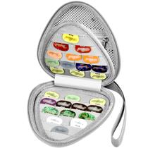 Estojo porta-palhetas de guitarra Comecase para guitarra elétrica acústica