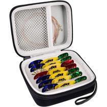 Estojo porta-palhetas de guitarra PAIYULE para Fender/Dunlop/D'Addario Estojo porta-palhetas de guitarra PAIYULE para Fender/Dunlop/D'Addario