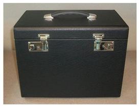 Estojo portátil e peças e acessórios SGR 221 Black 19x22x34 cm