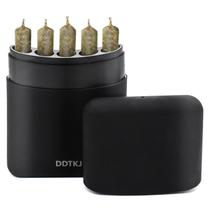 Estojo pré-enrolado de cone ADILAIDUN Classic Black de 5 furos