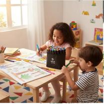 Estojo Premium com 24 Canetas de Colorir Hidrográficas Praticidade e Cor Estojo Premium com 24 Canetas de Colorir Hidrográficas Praticidade e Cor