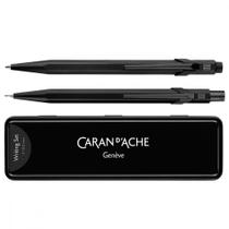 Estojo Presente Caneta e Lapiseira Caran dAche Black Code