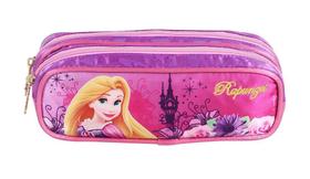 Estojo Princesas Rapunzel Duplo Estojo Princesas Rapunzel Duplo