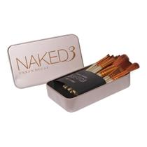 Estojo Profissional c/12 Pinceis Naked 3 Power