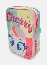 Estojo Puket Grande Unicórnio Cherry Verde-claro Unicórnios Estojo Puket Grande Unicórnio Cherry Verde-claro Unicórnios
