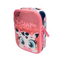 Estojo Puket Grande Vaca Romantica