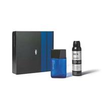 Estojo Quasar Classic Desodorante Colônia 100ml Desodorante Men Kit Pais Lançamento Homem Intenso -
