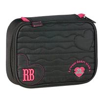 Estojo Rebecca Bonbon Box 100 Pens Juvenil Escolar - Preto Estojo Rebecca Bonbon Box 100 Pens Juvenil Escolar - Preto