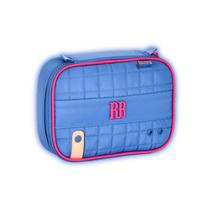Estojo Rebecca Bonbon Oficial Box 36 Elásticos Escolar Teen Cor:Azul