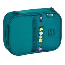 Estojo Rebecca bonbon RB BOX Grande Quadrado RB27423 Cor:Azul Estojo Rebecca bonbon RB BOX Grande Quadrado RB27423 Cor:Azul