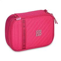 Estojo Rebecca Bonbon Rosa - Box Escolar 36 Lápis + Divisória