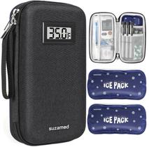 Estojo Refrigerador para Insulina suzamed Travel Kit com Display de Temperatura Estojo Refrigerador para Insulina suzamed Travel Kit com Display de Temperatura