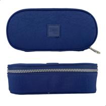 Estojo Retangular 1 Compartimento Divisoria Internas Tela Separação Porta Lapis Yepp 13032E