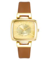 Estojo retangular feminino com pulseira Watch Nine West