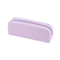Estojo Retangular Silicone Lilás - BRW Estojo Retangular Silicone Lilás - BRW