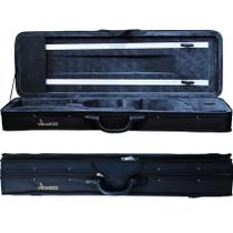 Estojo retangular térmico preto e cinza espacial violino 4/4 - ORQUEZZ