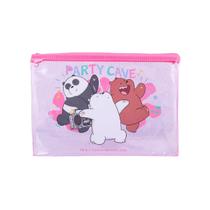 Estojo retangular urso sem curso party cave miniso 20x14,5cm