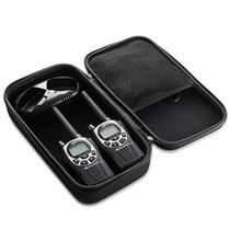 Estojo rígido de 29 x 16 x 8 cm para walkie-talkie bidirecional GMRS Estojo rígido de 29 x 16 x 8 cm para walkie-talkie bidirecional GMRS