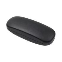 Estojo rígido de couro PU para homens e mulheres Estojo protetor para óculos de leitura