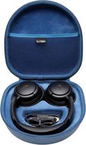 Estojo rígido LTGEM para fones Anker Soundcore, azul-marinho