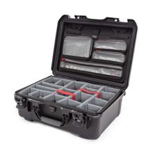 Estojo rígido NANUK 940 impermeável com organizador para câmera preta Estojo rígido NANUK 940 impermeável com organizador para câmera preta