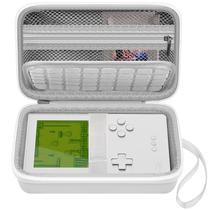 Estojo rígido para console de jogos portátil analógico de bolso - branco