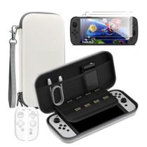 Estojo rígido para NS Switch 2 Suttkue, branco Estojo rígido para NS Switch 2 Suttkue, branco
