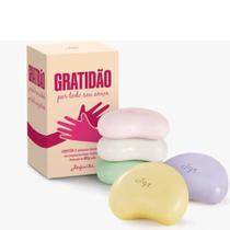 Estojo Sabonete Hidratante em Barra Gratidão 5X80g - Jequiti