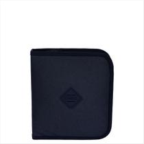 Estojo Sestini 1 divisória artístico crinkle azul marinho